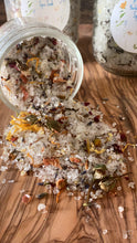 Load image into Gallery viewer, ME TIME bath and tootsie Soak.. with fresh botanicals..NEW SCENT:  LEMON CUPCAKE and Lavender