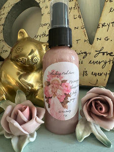 Blushing Pink Aura shimmer face and body spray
