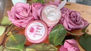 Rose Water whipped face and neck cream