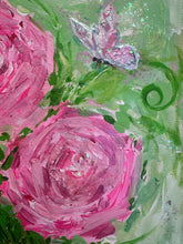 Load image into Gallery viewer, Blooming Rose Paint Class at THE MAD COTTAGE Ticket Sale