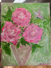 Load image into Gallery viewer, Blooming Rose Paint Class at THE MAD COTTAGE Ticket Sale